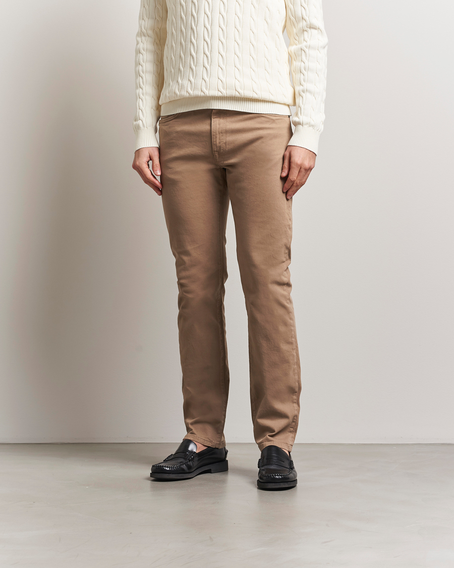 Herr | Byxor | GANT | Regular Desert 5-Pocket Pants Brown