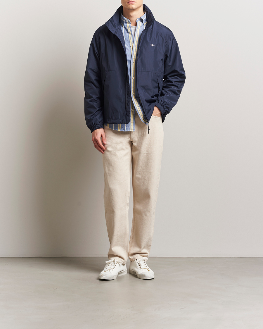 Herr | Jackor | GANT | Lightweight Windshielder Jacket Evening Blue