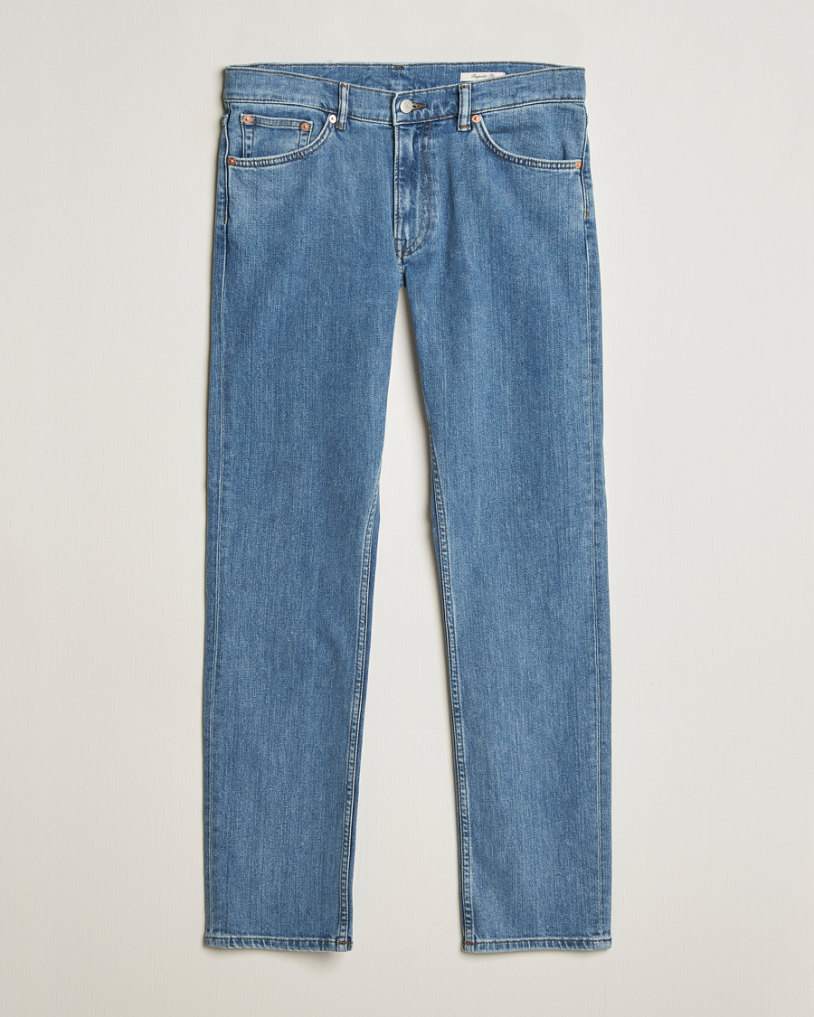 Herr | Jeans | GANT | Regular Fit Jeans Mid Blue Worn In