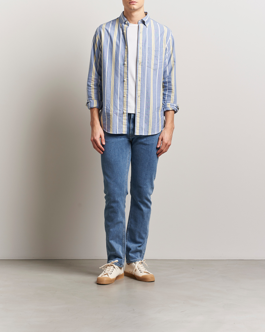 Herr | Jeans | GANT | Regular Fit Jeans Mid Blue Worn In