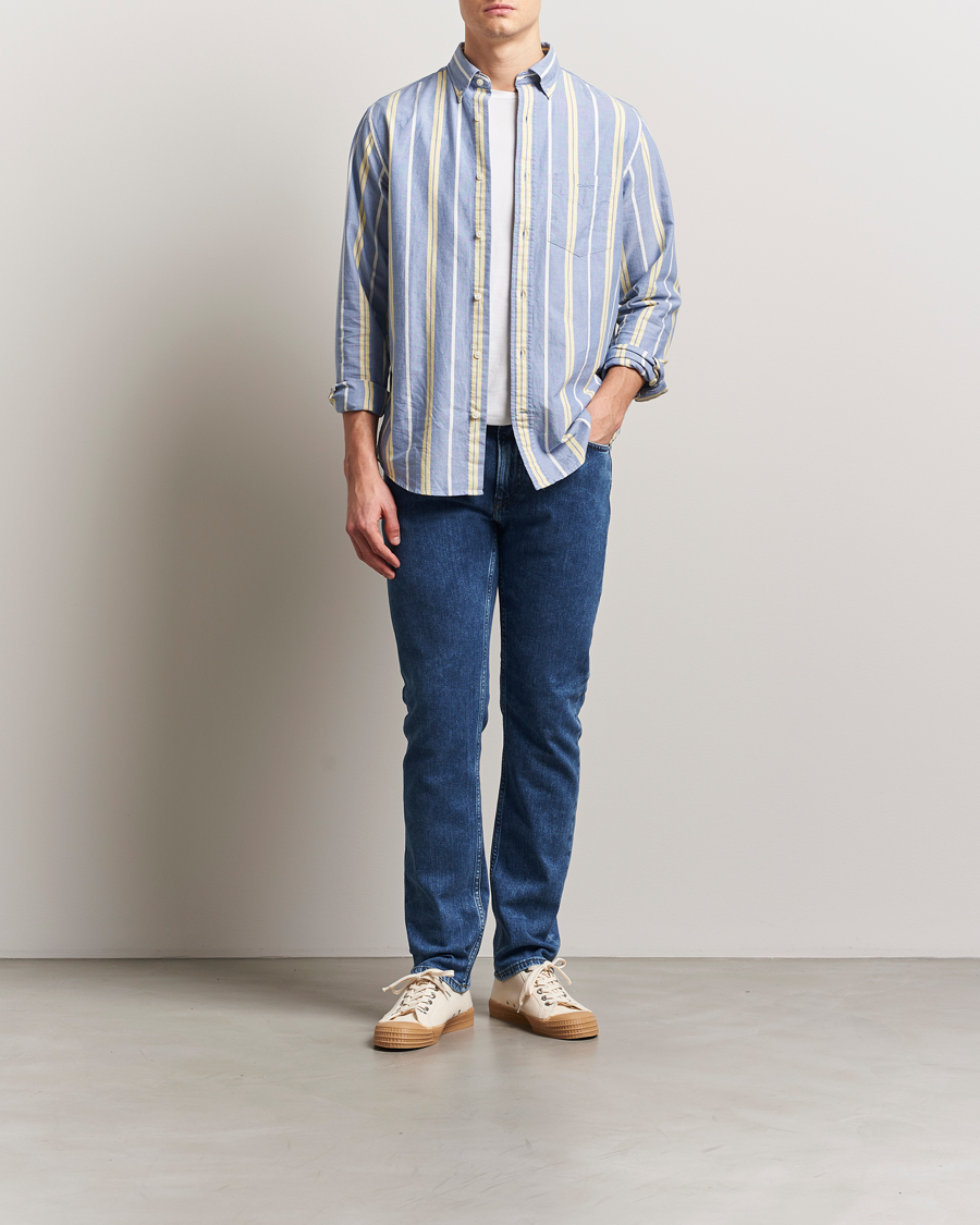 Herr | Jeans | GANT | Regular Fit Jeans Mid Blue Vintage