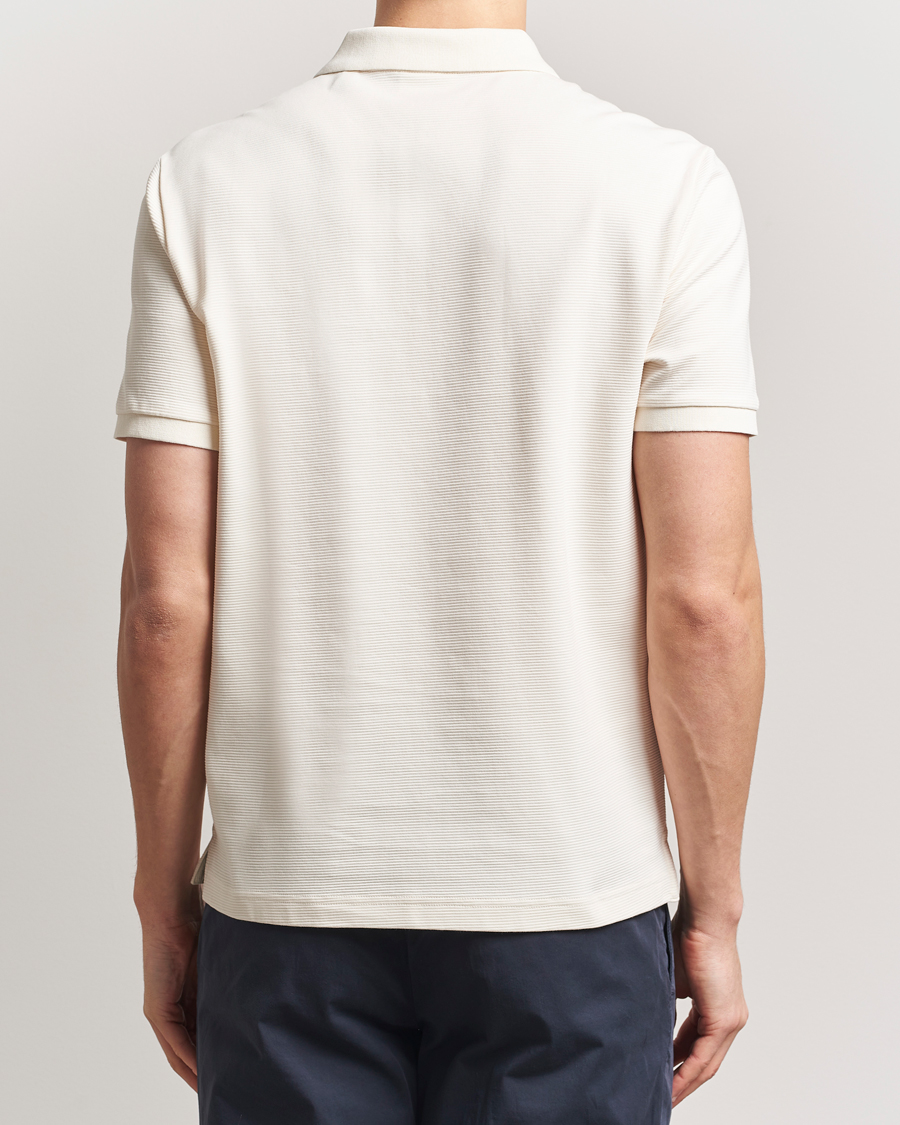 Herr | Pikéer | GANT | Textured Polo Cream