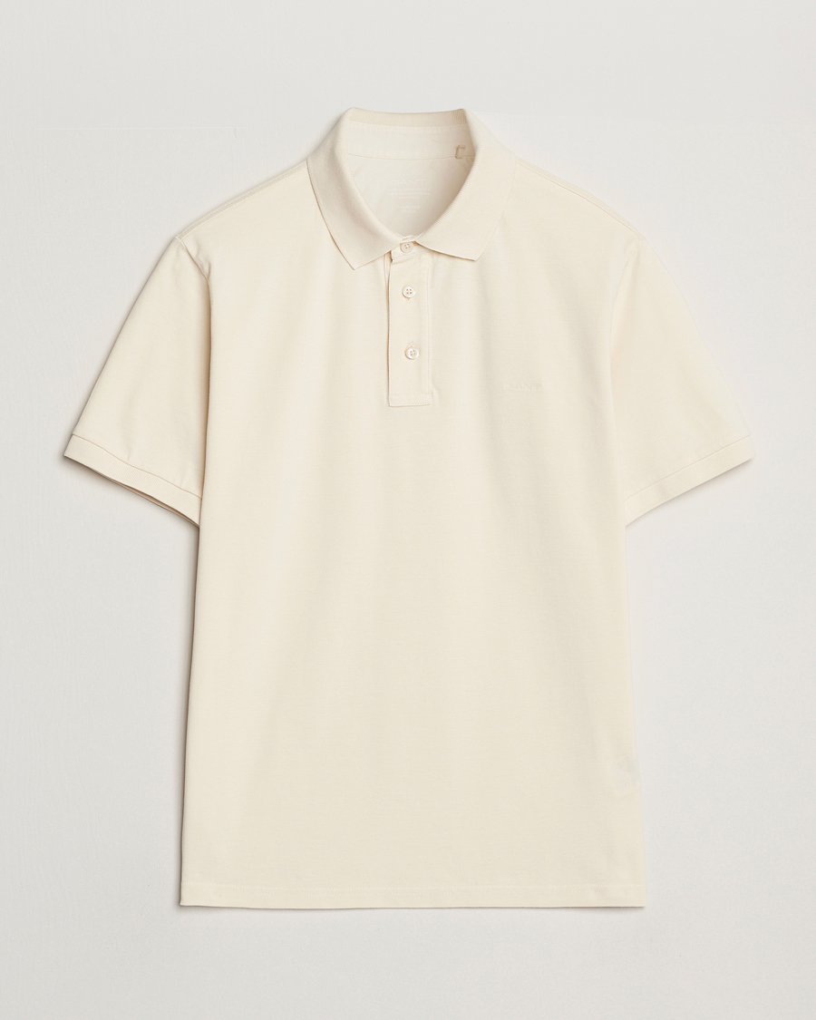 Herr | Pikéer | GANT | Sunfaded Polo Ivory White