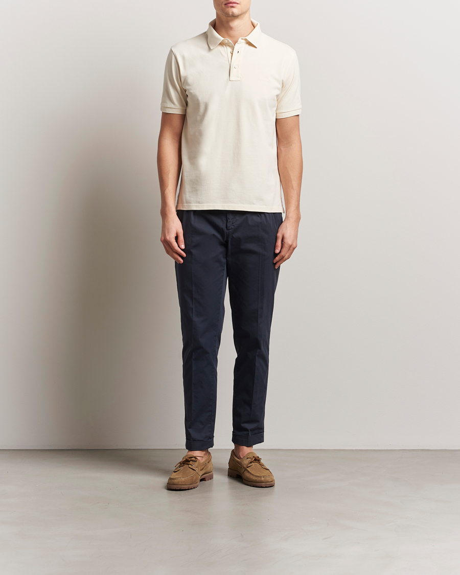 Herr | Pikéer | GANT | Sunfaded Polo Ivory White