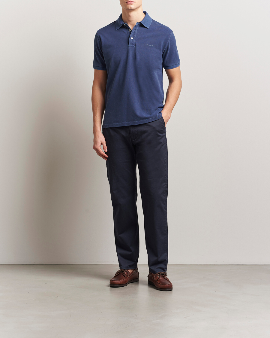 Herr | Pikéer | Gant | Sunfaded Polo Persian Blue