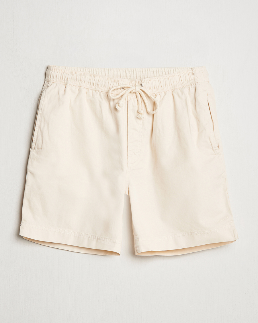 Herr | Shorts | GANT | Regular Sunfaded Drawstring Shorts Cream