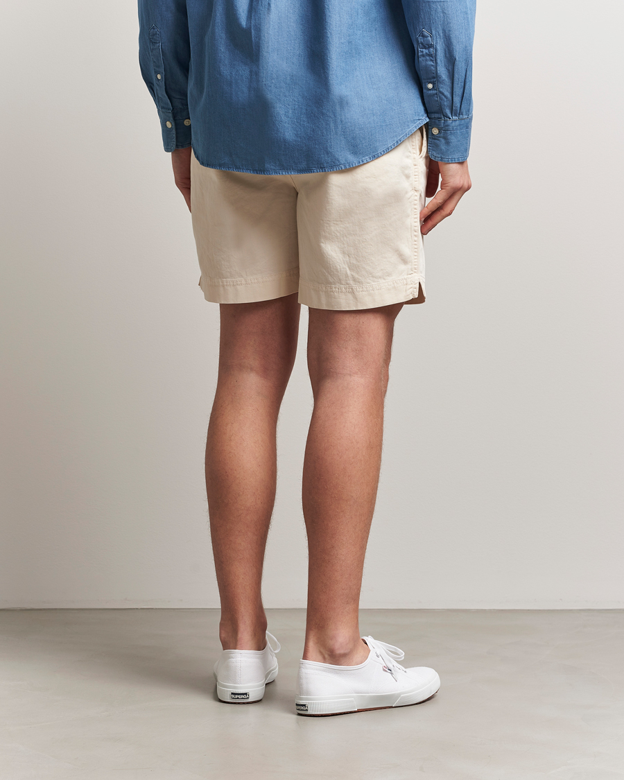 Herr | Shorts | GANT | Regular Sunfaded Drawstring Shorts Cream