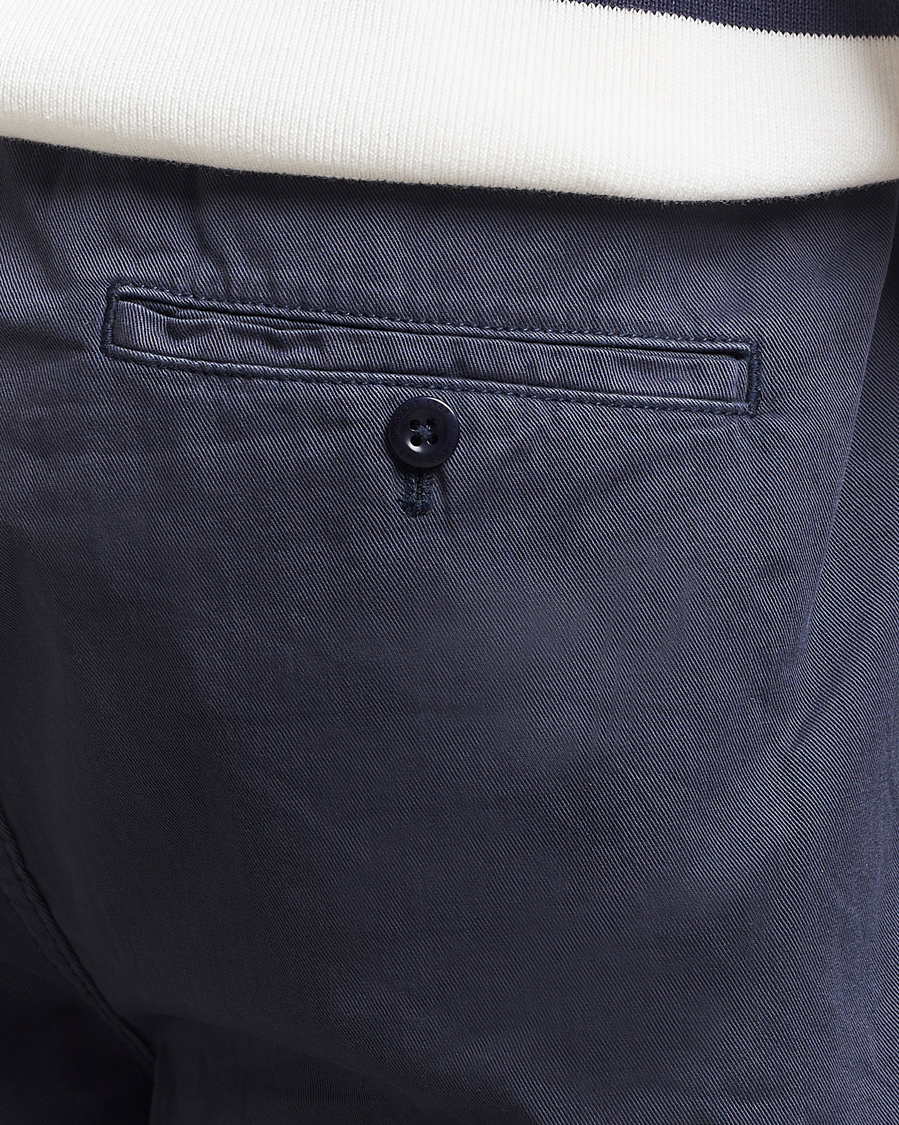 Herr | Shorts | GANT | Regular Sunfaded Drawstring Shorts Evening Blue
