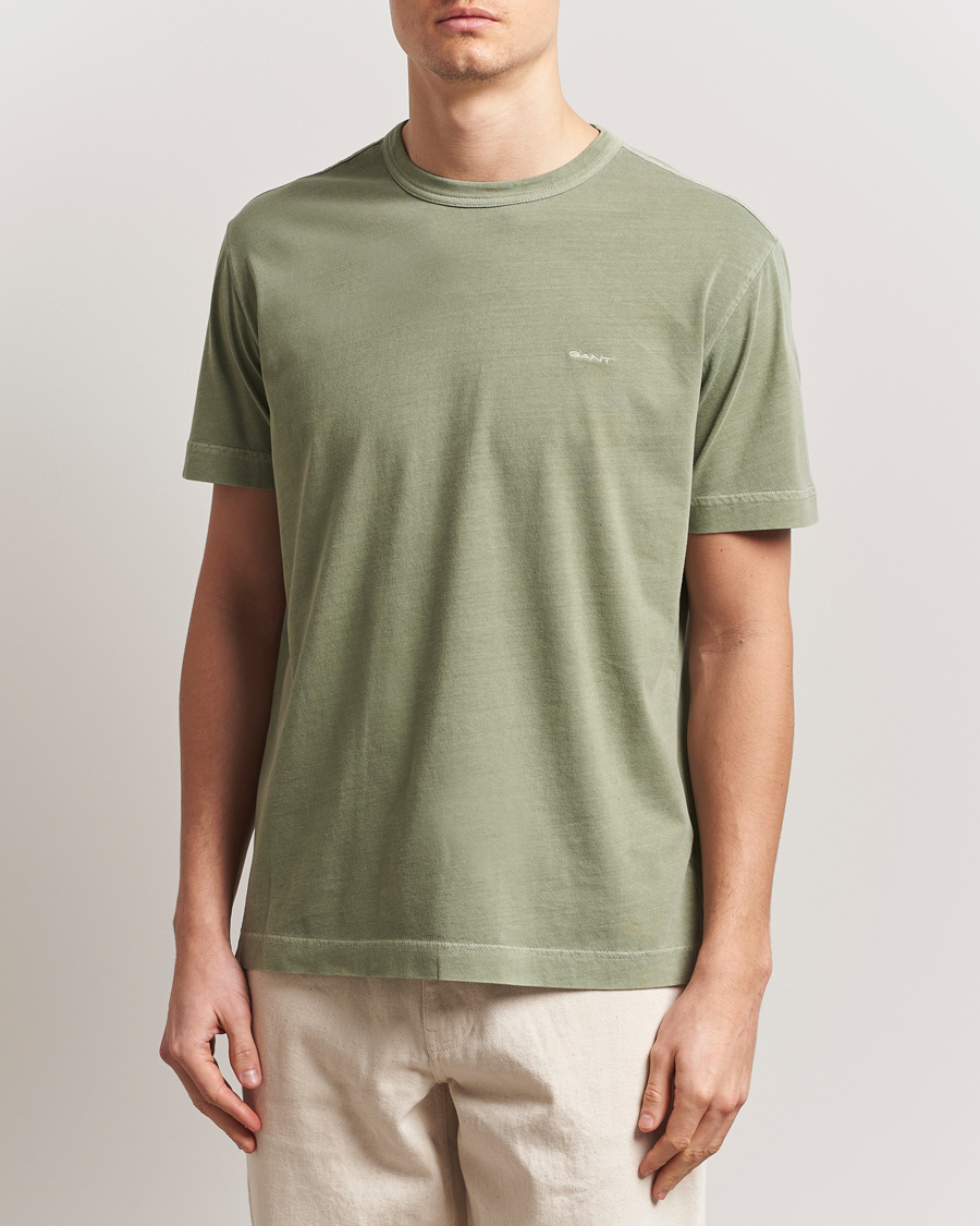 Herr | T-Shirts | GANT | Sunfaded T-Shirt Kalamata Green