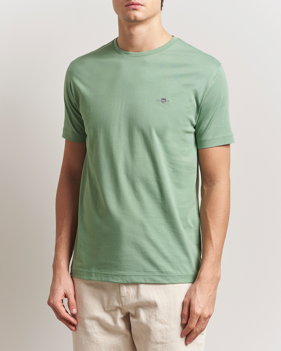 Herr | T-Shirts | GANT | The Original T-Shirt Kalamata Green