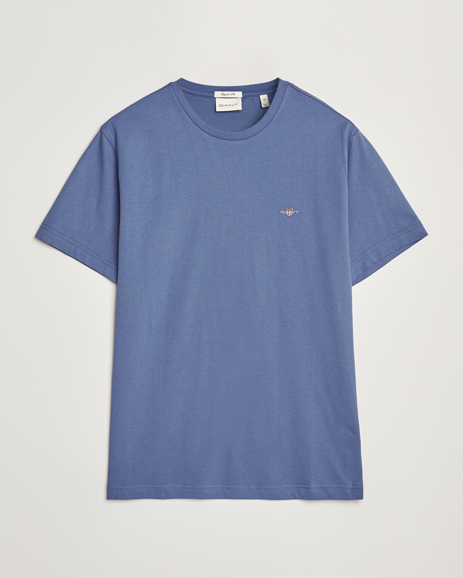 Herr | T-Shirts | GANT | The Original T-Shirt Dusty Navy