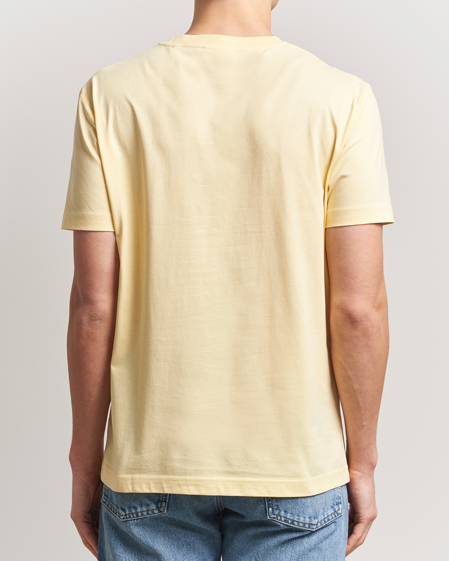 Herr | T-Shirts | GANT | Printed T-Shirt Dusty Yellow