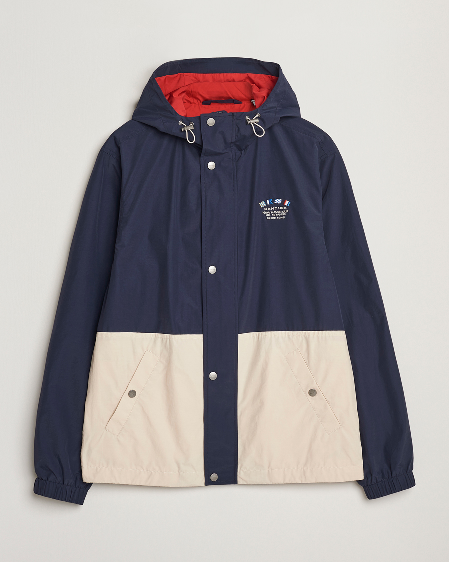 Herr | Jackor | GANT | Blocked Windshielder Jacket Classic Blue