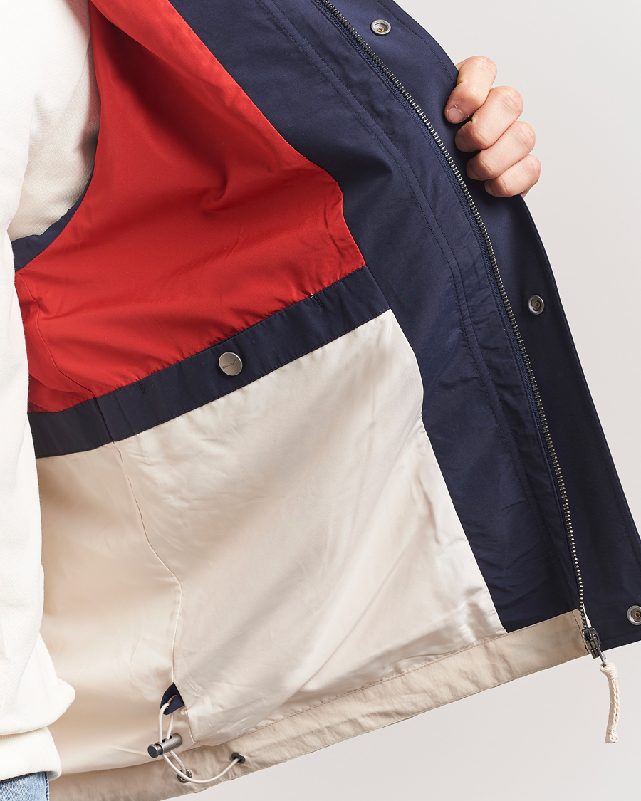Herr | Jackor | GANT | Blocked Windshielder Jacket Classic Blue