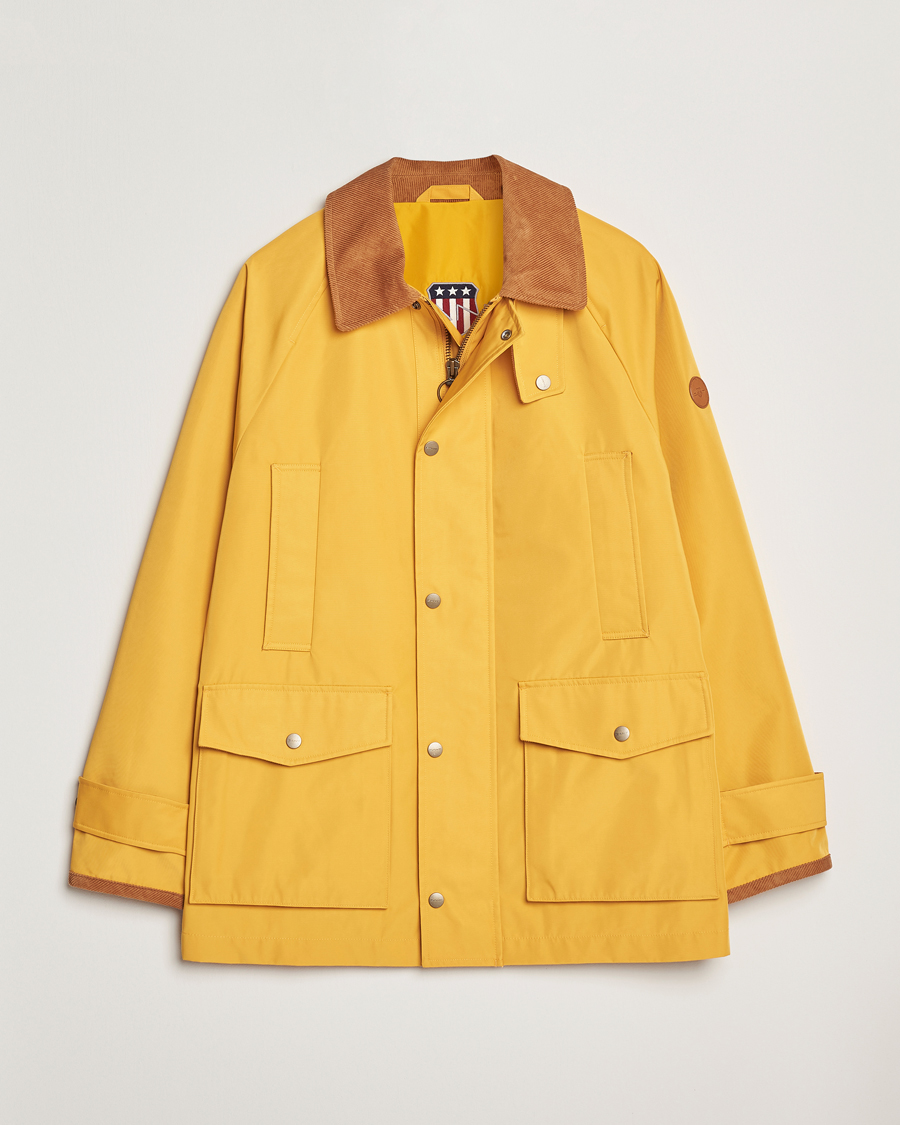 Herr | Jackor | GANT | Spring Decker Jacket Golden Yellow
