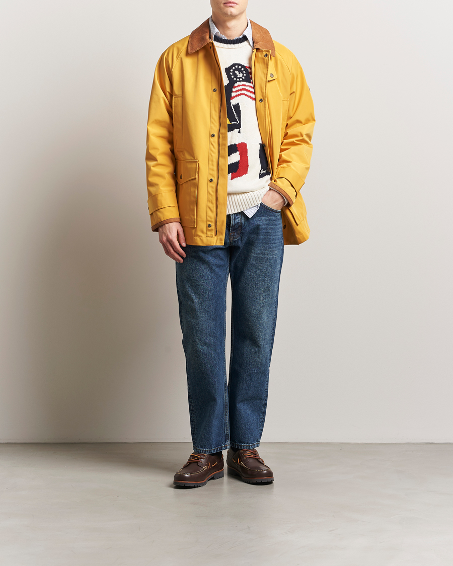 Herr | Jackor | GANT | Spring Decker Jacket Golden Yellow