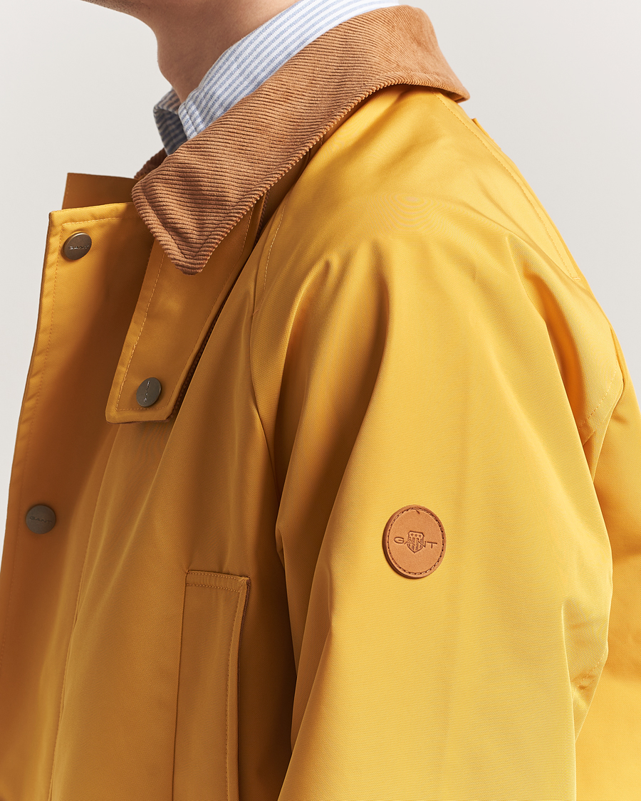 Herr | Jackor | GANT | Spring Decker Jacket Golden Yellow
