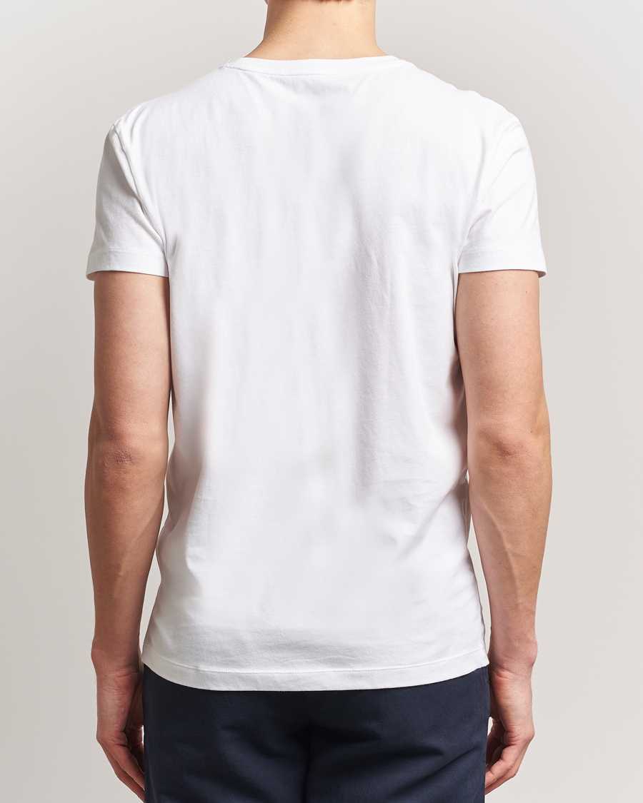 Herr | T-Shirts | Gant | 2-Pack Crew Neck T-Shirt Navy/White