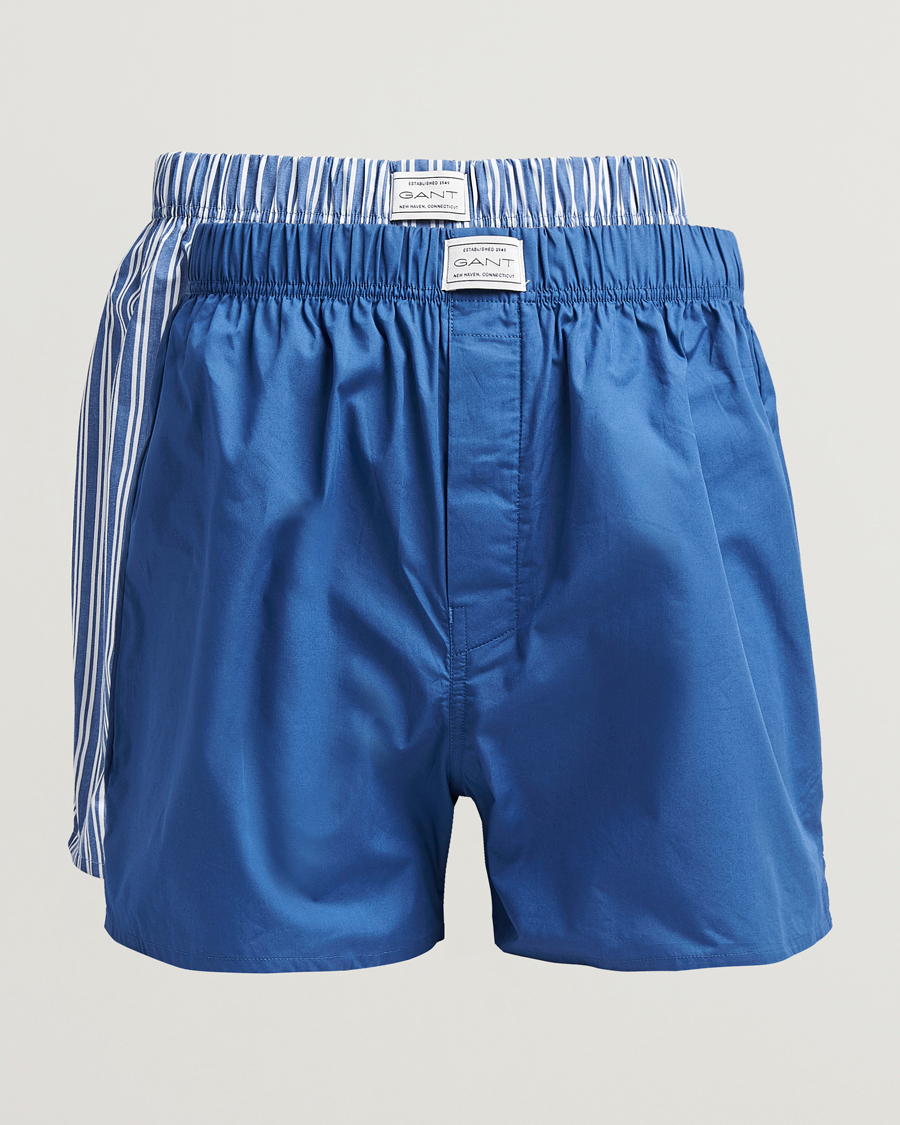 Herr | Underkläder | GANT | 2-Pack Boxer Shorts Rich Blue