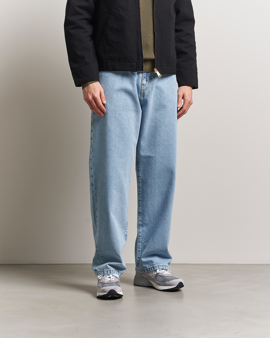 Herr | Jeans | Carhartt WIP | Landon Pant Robertson Denim Blue Bleached