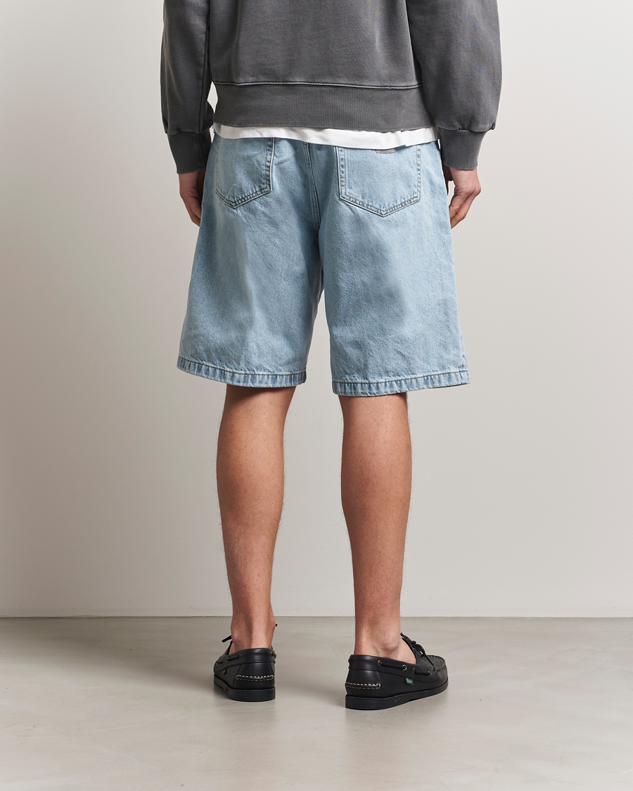 Herr | Shorts | Carhartt WIP | Landon Shorts Robertson Denim Blue Bleached