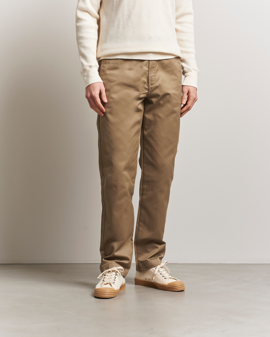 Herr | Byxor | Carhartt WIP | Master Pant Denison Twill Leather