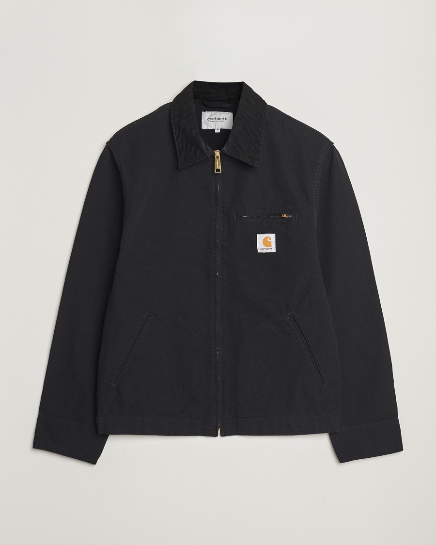 Herr | Jackor | Carhartt WIP | Detroit Jacket Dearborn Canvas Black