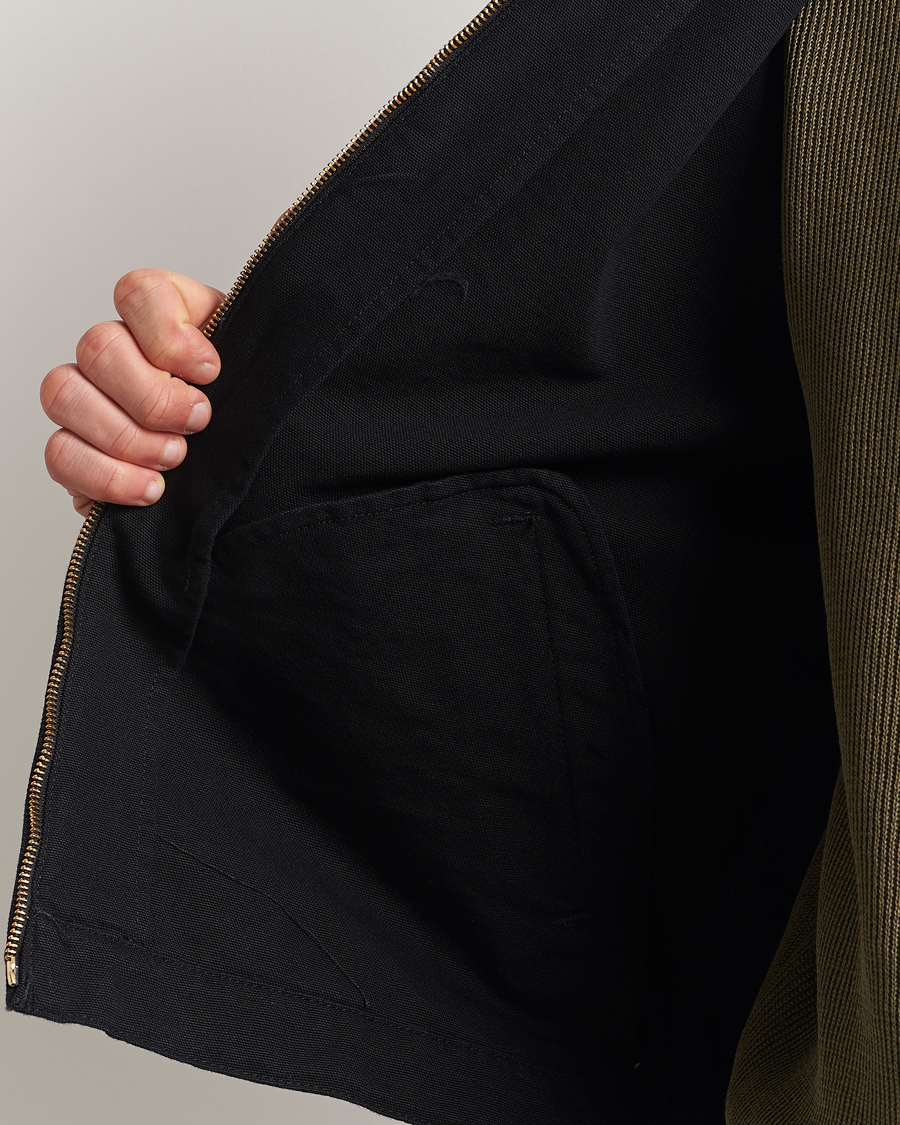 Herr | Jackor | Carhartt WIP | Detroit Jacket Dearborn Canvas Black