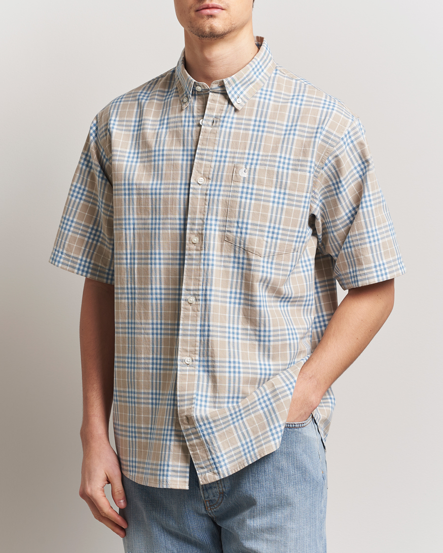 Herr | Skjortor | Carhartt WIP | Niven Short Sleeve Checked Shirt Niven