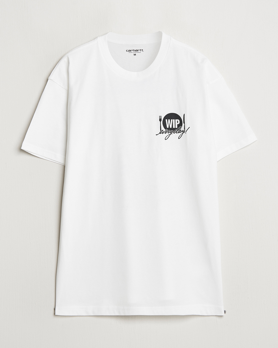 Herr | T-Shirts | Carhartt WIP | Catalogue Back Print T-Shirt White