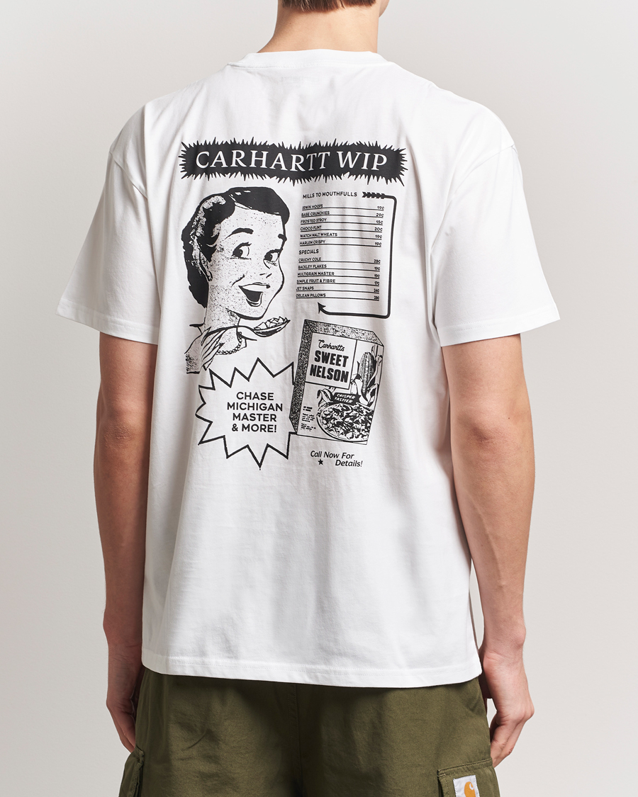 Herr | T-Shirts | Carhartt WIP | Catalogue Back Print T-Shirt White