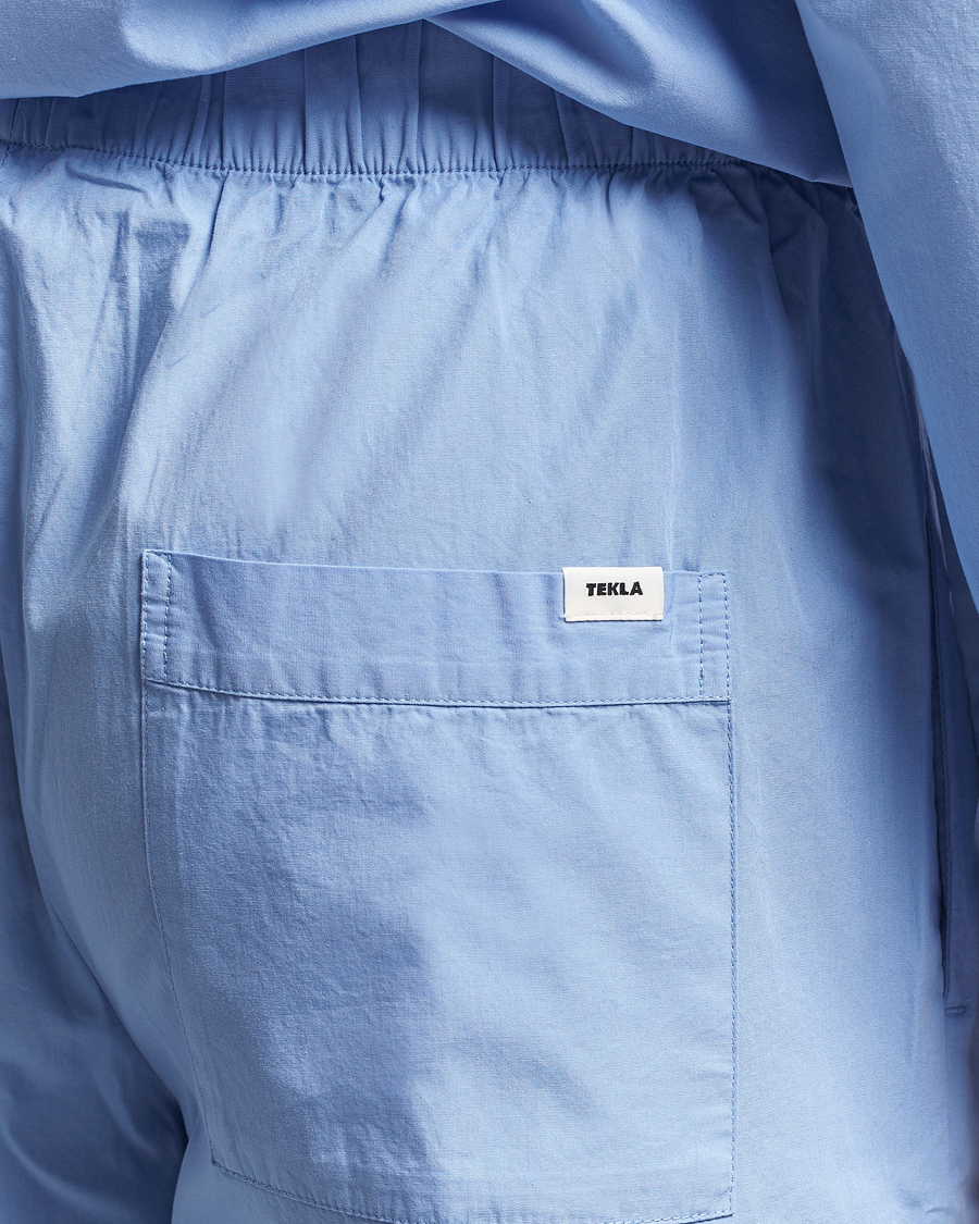 Herr | Pyjamas & Morgonrockar | Tekla | Poplin Pyjama Pants Cornflower Blue