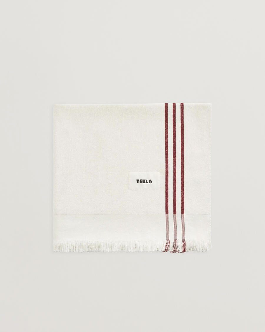 Herr | Textilier | Tekla | Organic Terry Beach Towel Clay
