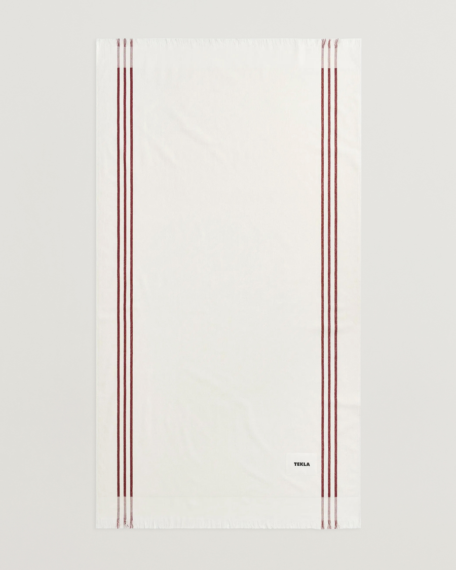 Herr | Textilier | Tekla | Organic Terry Beach Towel Clay