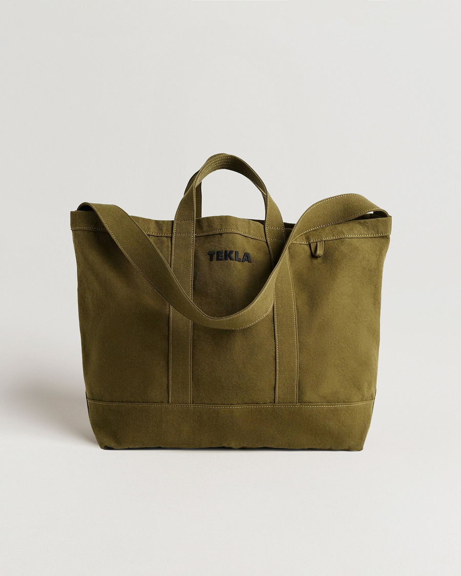 Herr | Tekla Beach Bag Olive | Tekla | Beach Bag Olive