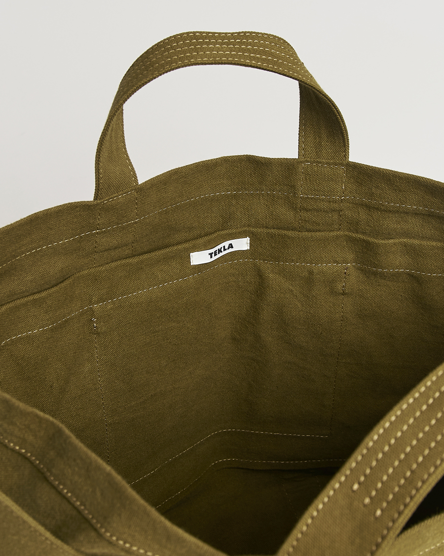 Herr | Tekla Beach Bag Olive | Tekla | Beach Bag Olive