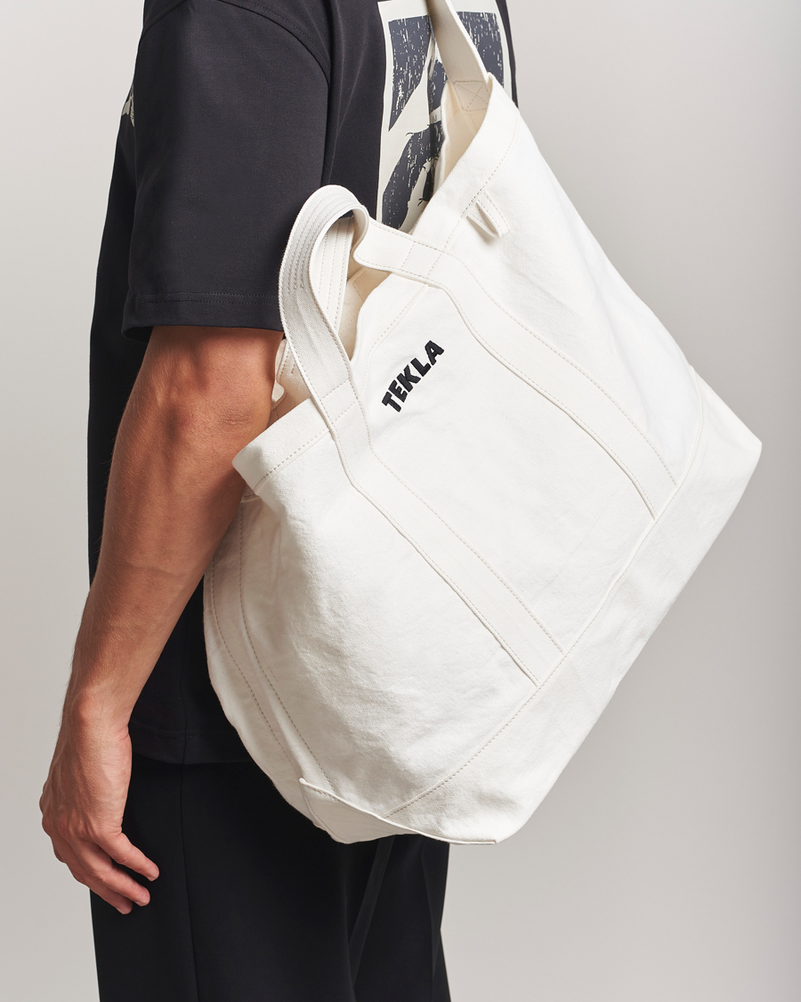 Herr | Väskor | Tekla | Beach Bag Ivory