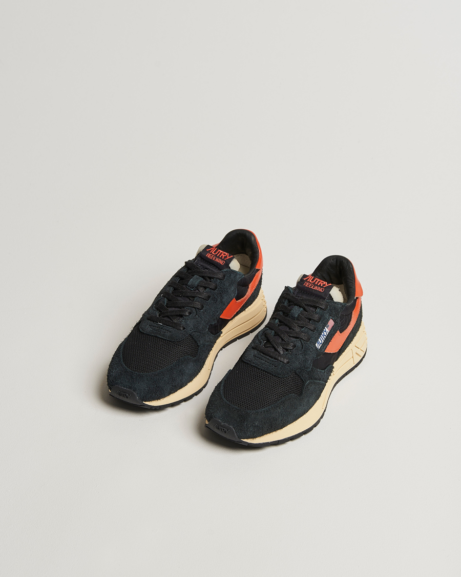 Herr | Sneakers | Autry | Reelwind Running Sneaker Black/Orange
