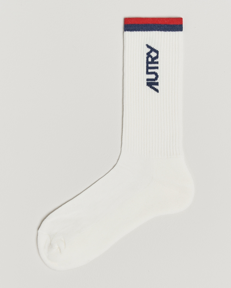 Herr | Underkläder | Autry | Logo Socks Cream