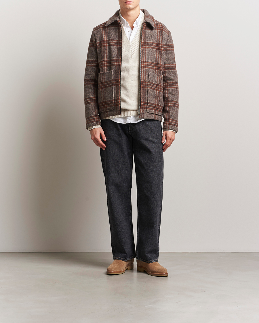 Herr | Jeans | Sunflower | Loose Jeans Black Stone