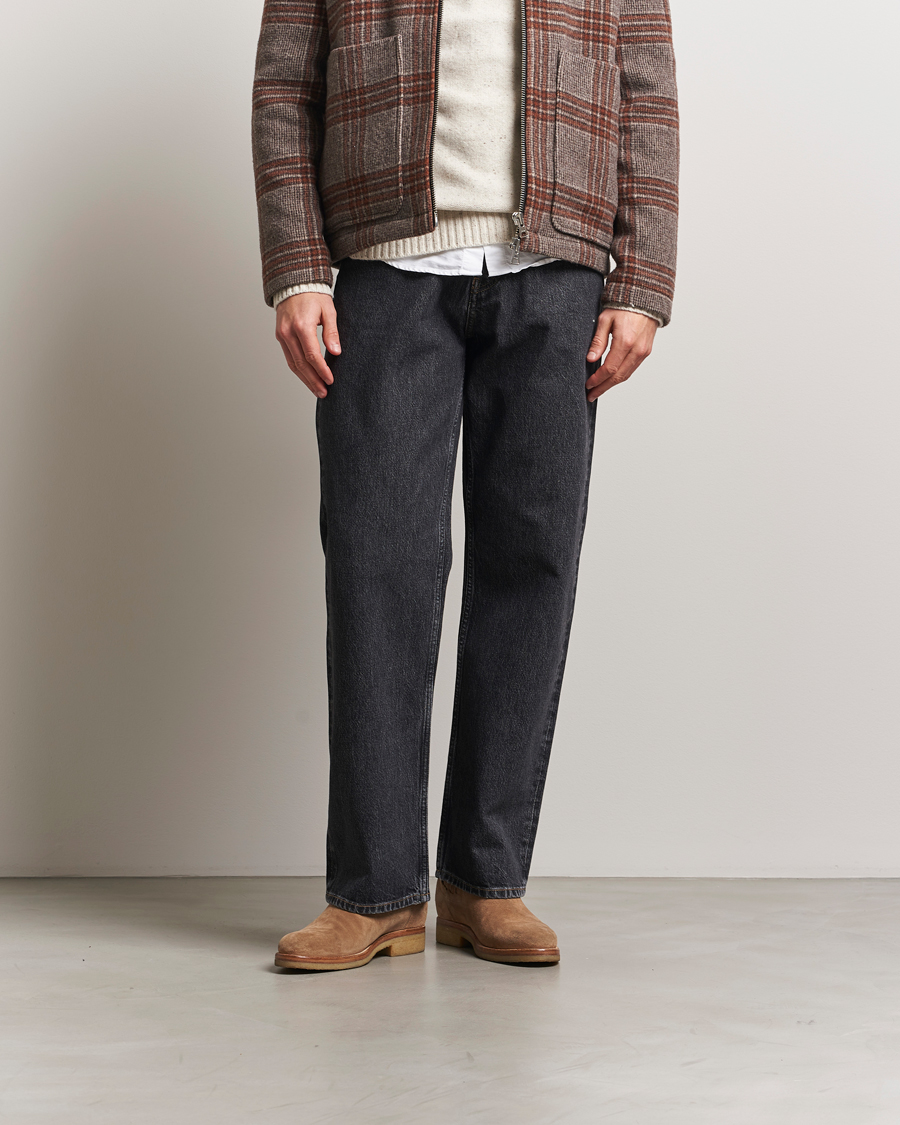 Herr | Jeans | Sunflower | Loose Jeans Black Stone