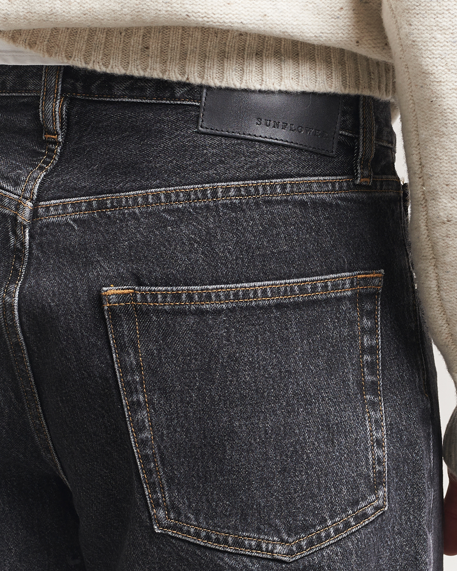 Herr | Jeans | Sunflower | Loose Jeans Black Stone