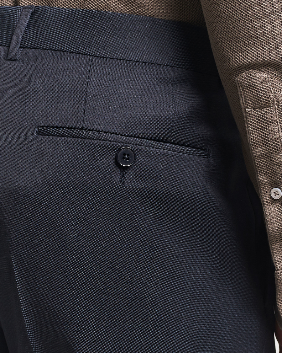 Herr | Kostymer | Zegna | Tailored Wool Suit Navy