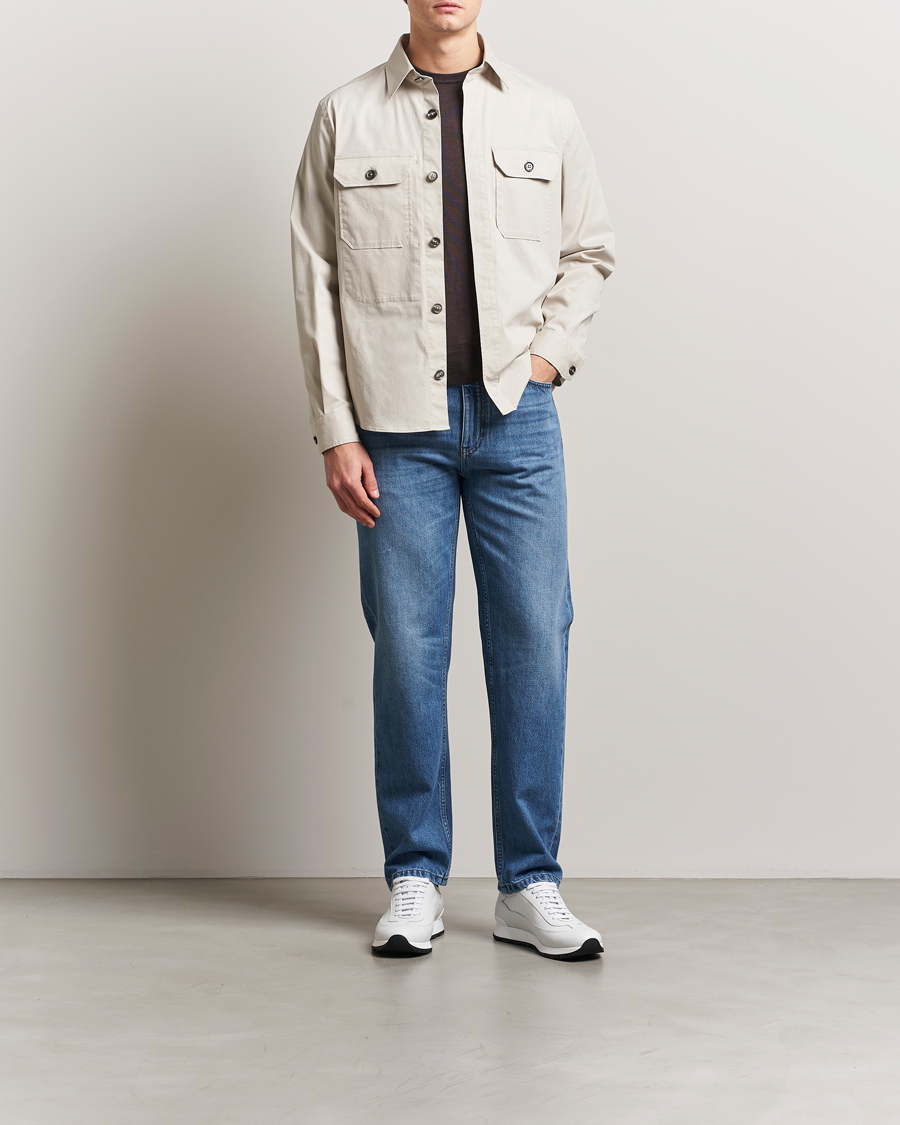 Herr | Jeans | Zegna | 5-Pocket Denim Jeans Medium Blue Wash