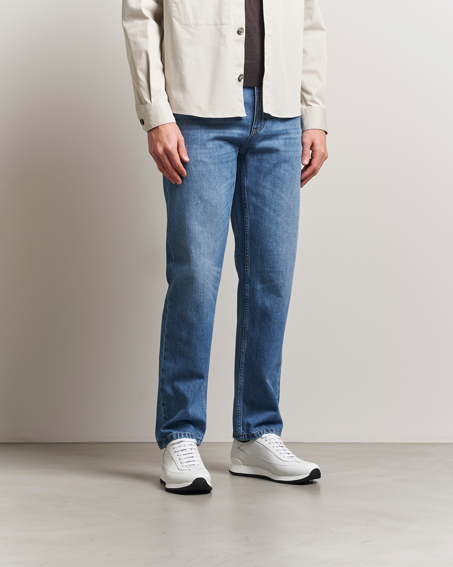 Herr | Jeans | Zegna | 5-Pocket Denim Jeans Medium Blue Wash