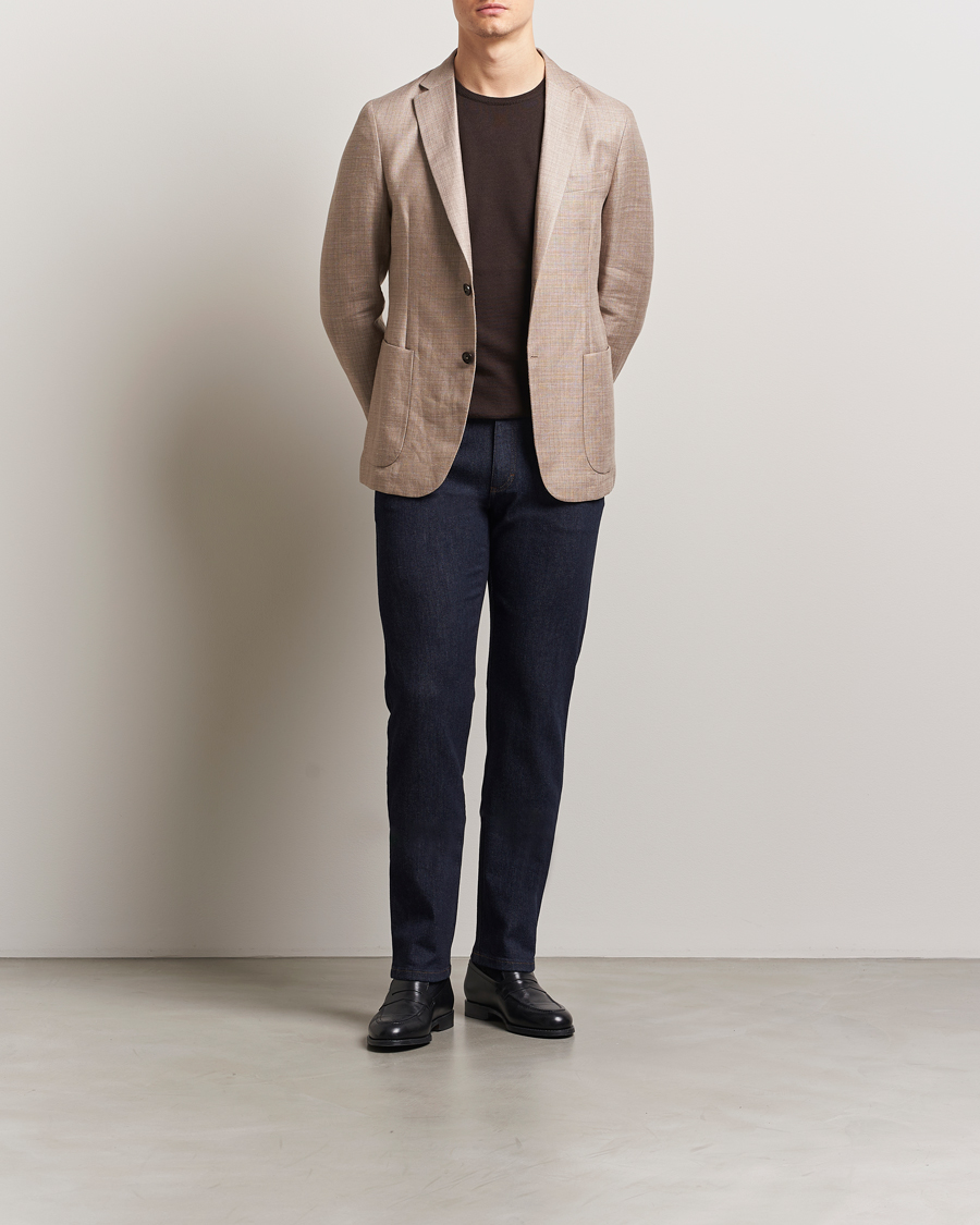 Herr | Jeans | Zegna | 5-Pocket Denim Jeans Dark Rinse