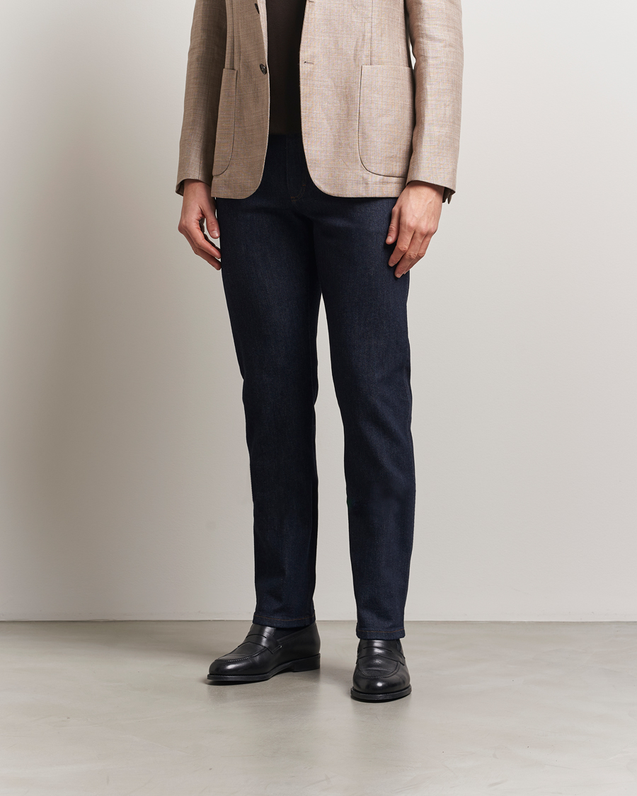 Herr | Jeans | Zegna | 5-Pocket Denim Jeans Dark Rinse