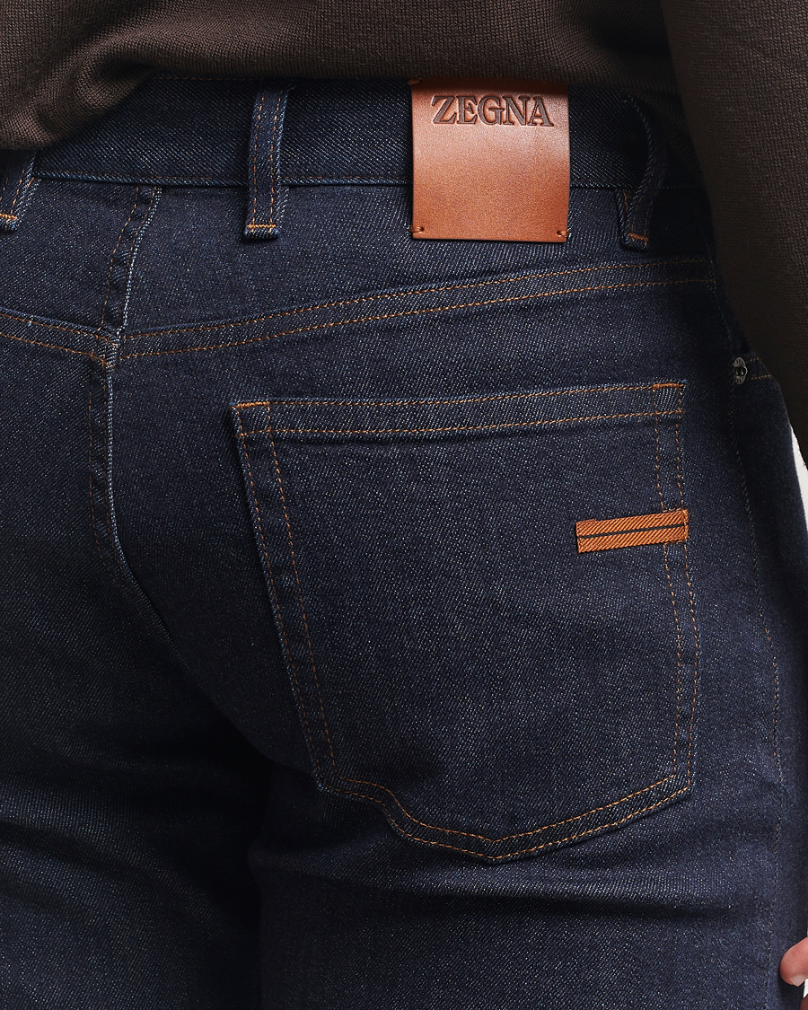 Herr | Jeans | Zegna | 5-Pocket Denim Jeans Dark Rinse