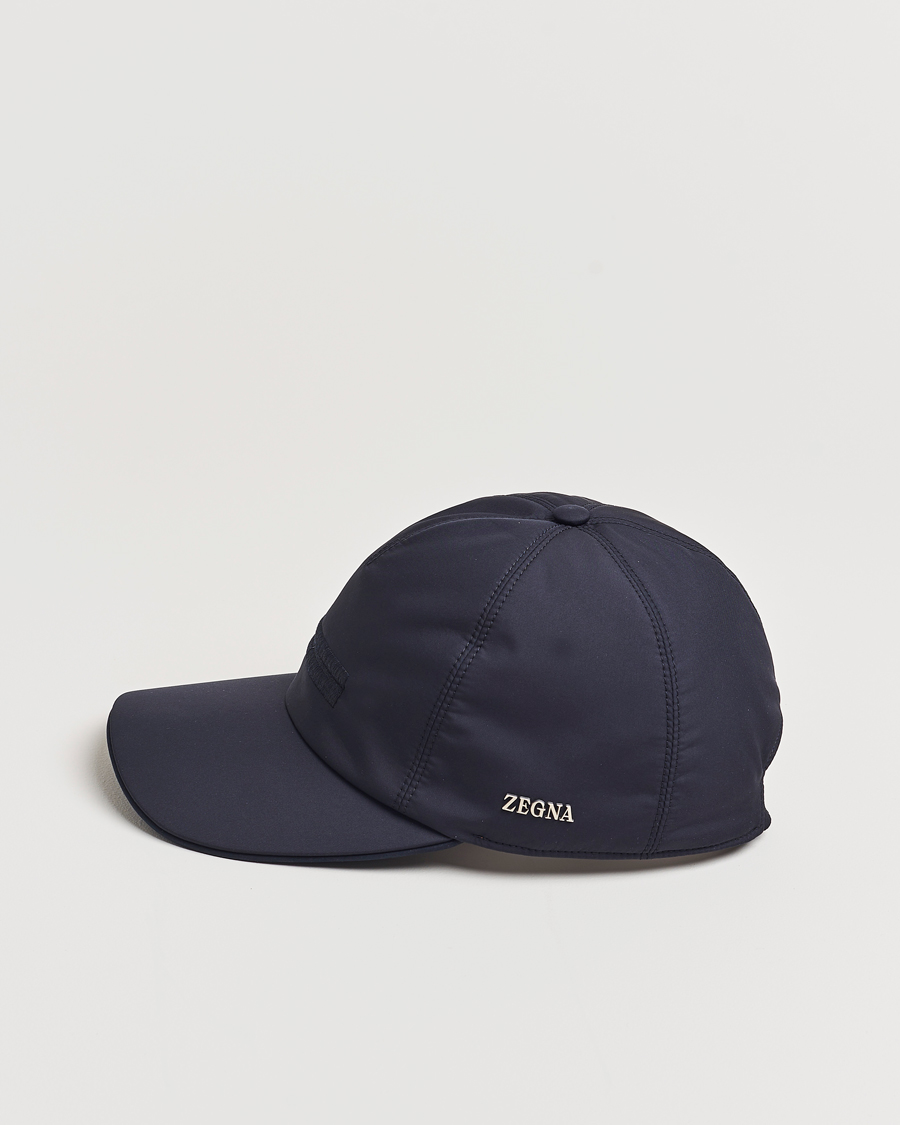 Herr | Hattar & kepsar | Zegna | Padded Baseball Cap Navy