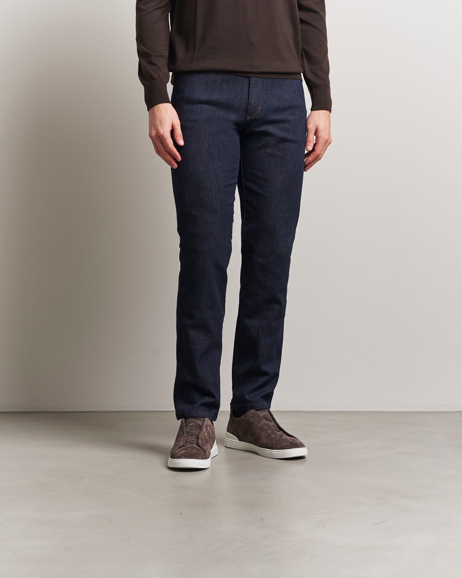 Herr | Sneakers | Zegna | Triple Stitch Sneakers Dark Brown Suede